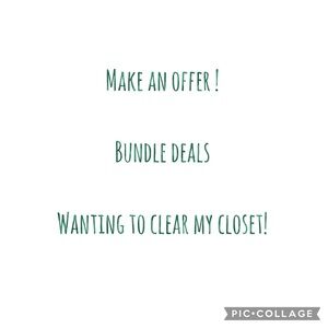 Bundle Deals Available - Make an Offer